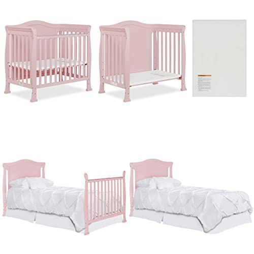 Dream On Me Addison Full Panel 4-in-1 Convertible Mini Crib