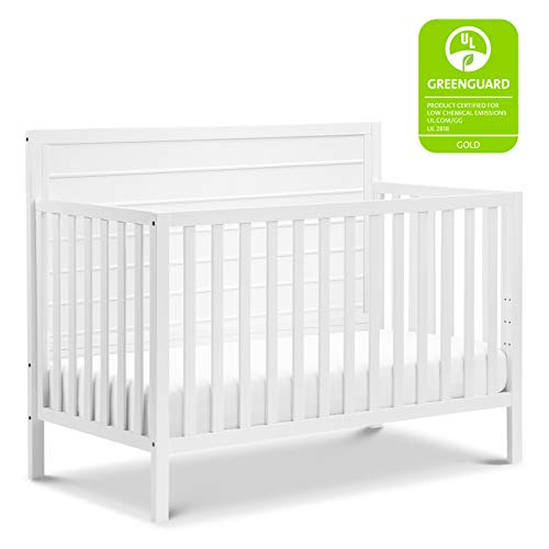 Carter's by DaVinci Morgan 4-in-1 Convertible Crib in White, Greenguard Gold Certified