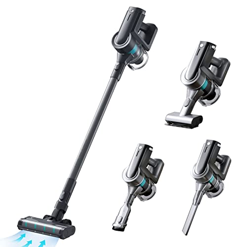 VIOMI A9 Cordless Vacuum Cleaner, 23000Pa Strong Suction Stick Vacuum with 60min Long Runtime Detachable Battery, 4 in 1 Lightweight Quiet Vacuum Cleaner Perfect for Hardwood Floor Pet Hair