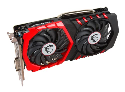 MSI GeForce GTX 1050 Ti Gaming graphics card with Twin Frozr VI cooling system