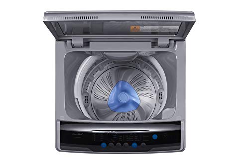 COMFEE’ 1.6 Cu.ft Portable Washing Machine, 11lbs Capacity Fully Automatic Compact Washer with Wheels, 6 Wash Programs Laundry Washer with Drain Pump, Ideal for Apartments, RV, Camping, Magnetic Gray