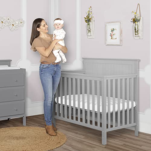 Dream On Me Ava 4-in-1 Convertible Mini Crib