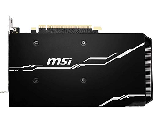 MSI Gaming GeForce RTX 2060 6GB GDRR6 192-bit HDMI/DP Ray Tracing Turing Architecture VR Ready Graphics Card (RTX 2060 Ventus 6G OC)