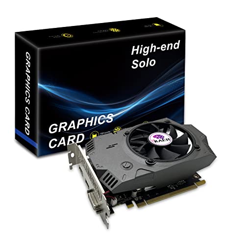 KAER AMD Radeon RX 550 Graphics Card 4GB GDDR5 128 Bit DirectX 12 PCI Express 3.0 X8 DP HDMI DVI-D Triple Links, 4K Gaming PC Video Cards GPU