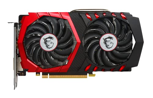 MSI GeForce GTX 1050 Ti Gaming graphics card with Twin Frozr VI cooling system