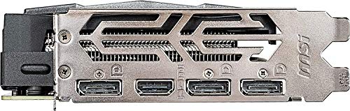 MSI Gaming GeForce GTX 1660 Super Gaming X OC Graphics Card, 6GB GDRR6, 192-bit HDMI/DP, DirectX 12, Dual Fan, VR Ready, DisplayPort x 3 (V1. 4)/ HDMI 2. 0B x 1 w/ Mt HDMI 2.1 Cable(4k@120Hz/8K@60Hz)