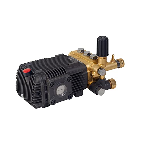 Canpump Pressure Washer Triplex Pump, 3600 psi at 4.94 gpm, 24 mm Solid Shaft