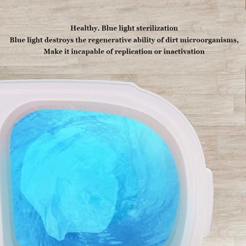 yunyun Compact Washing Machine,3.6 Kg Household Small Automatic Laundry Machine,Portable Silent Double Barrel Clothes Washer Suitable for Small Clothes Such As Socks and Underwear