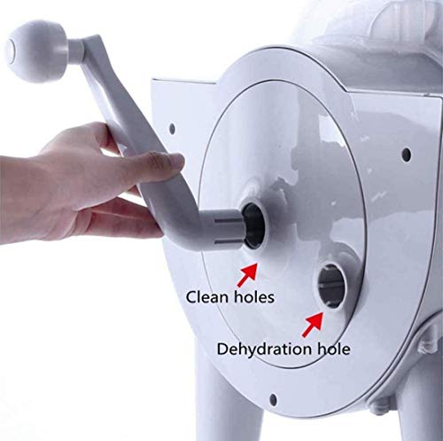 CHLXI 2020 Portable Non-Electric Manual Washing Machine,Hand-Operated Cranking Rotary Mini Washer Dryer Compact Design for Apartments, Hotel,Dormitory,Camping Dorms College Rooms Laundry Alternative