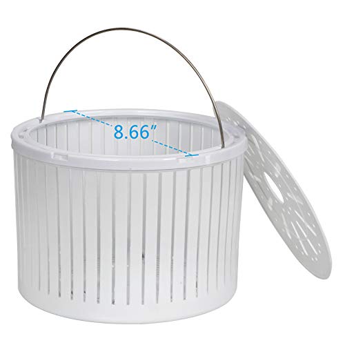 Saturnpower Portable Mini Washing Machine，Small Compact Laundry 9lbs Capacity Washer w/Spin Cycle Basket and Drain Hose Drum Washing Machine