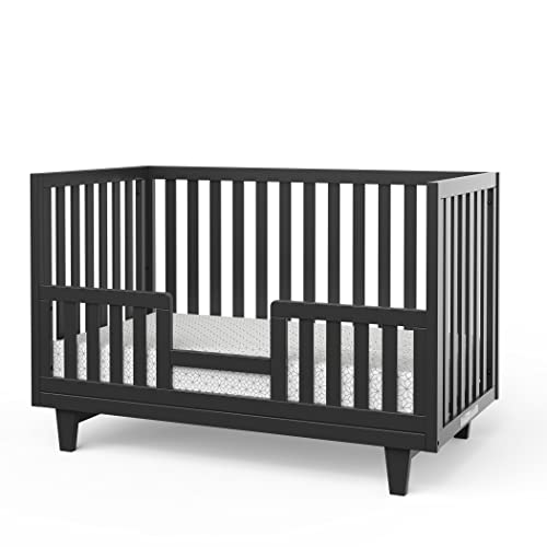Forever Eclectic Tremont 4-in-1 Convertible Baby Crib by Child Craft (Ebony/Matte Black)