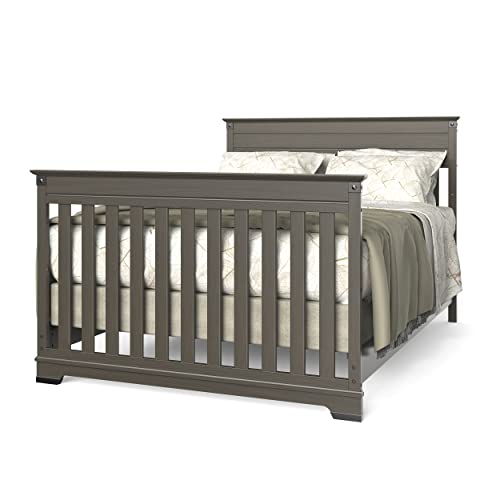 Child Craft Redmond 4-in-1 Convertible Crib, Dapper Gray