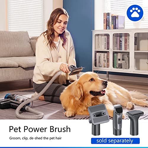 Proscenic P11 Smart Cordless Vacuum Cleaner, Up to 60mins Runtime, Handheld Vacuum with 30KPA Strong Suction Power, Smart App Integration, Detachable Battery, for Home, Carpet, Hard Floor, Pet Hair