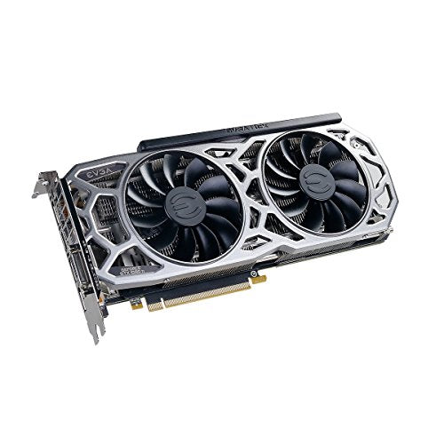 EVGA GeForce GTX 1080 Ti SC2 Gaming, 11GB GDDR5X, iCX Technology - 9 Thermal Sensors & RGB LED G/P/M, Asynch Fan, Optimized Airflow Design Graphics Card 11G-P4-6593-KR (Renewed)