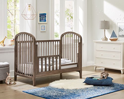 Contours - Elston - 3-in-1 Convertible Crib - Antique Gray-Brown