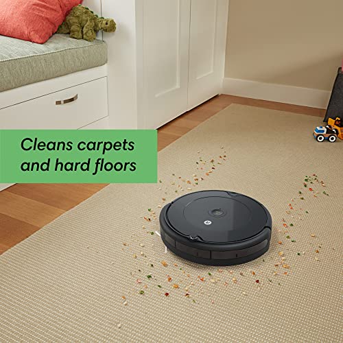 iRobot Roomba 692 Robot Vacuum-Wi-Fi Connectivity, Personalized Cleaning Recommendations, Works with Alexa, Good for Pet Hair, Carpets, Hard Floors, Self-Charging, Charcoal Grey