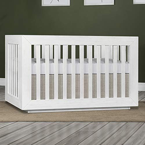 Evolur Maddox Modern Crib, Weathered White