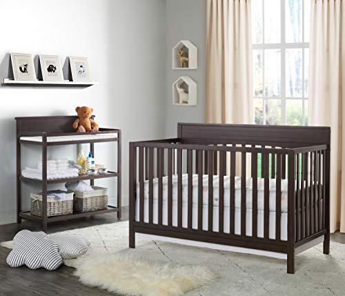 Oxford Baby Harper 4-in-1 Convertible Crib, Espresso