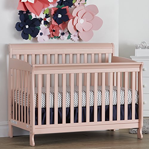Suite Bebe Riley 4 in 1 Convertible Crib, Coral Finish