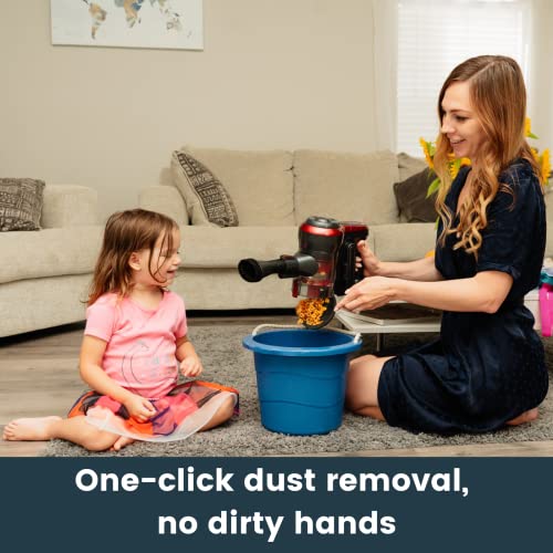 Micol 22000Pa Cordless Vacuum Cleaner, 200W Brushless Motor Stick Vacuum, Up to 38 Minutes Runtime Detachable Battery, 4 in 1 Handheld Lightweight Vacuum for Home Hard Floor Carpet Pet Car