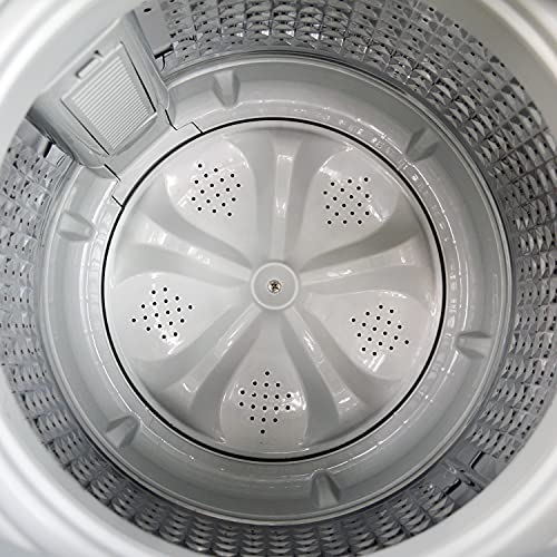 Panda Portable Washing Machine, 10 Lbs Capacity, 3 Water Levels, 8 Programs, Compact Top Load Cloth Washer, 1.38 Cu.ft