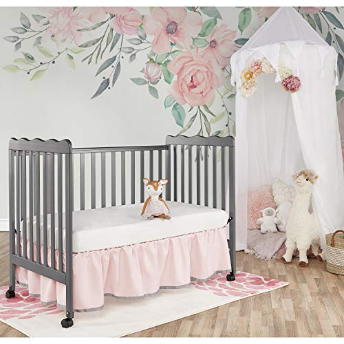 Dream On Me Carson Classic 3-in-1 Convertible Crib in Steel Grey