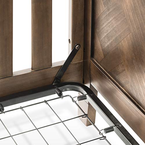 Child Craft Kieran 4-in-1 Convertible Crib, Toasted Chestnut Brown
