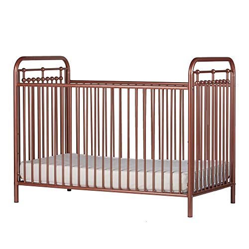 Little Seeds Sierra Ridge Tessa Rose Gold Metal Crib