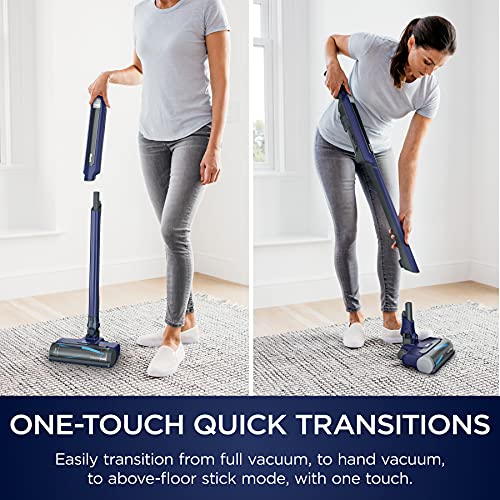 Shark WS633 Cordless Stick & Handheld Vacuum Combo WANDVAC System Pet Pro 3-in-1 Ultra-Lightweight Powerful with Charging Dock & Motorized Hand Tool, Royal Blue, Navy