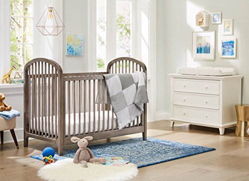Contours - Elston - 3-in-1 Convertible Crib - Antique Gray-Brown