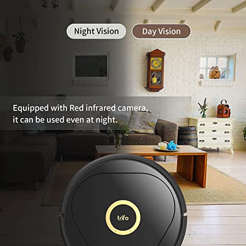 Robot Vacuum Lucy, Trifo Robotic Vacuum Cleaner, 3000Pa Suction, Intelligent AI Mapping, Virtual Walls, Ideal for Pets Hair, Self-Charging, Carpets&Hard Floors&Tile, 5G Wi-Fi, App Control