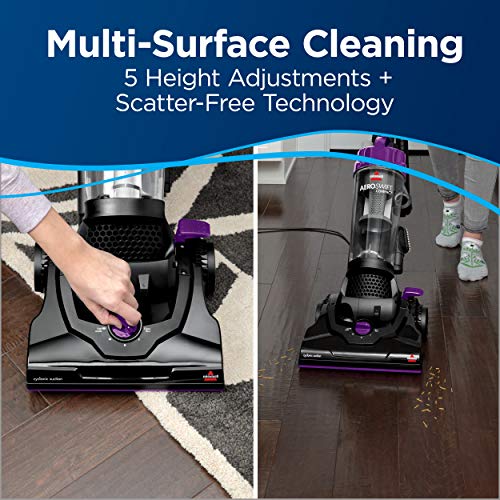 BISSELL Aeroswift Compact Vacuum Cleaner, 2612A,Purple
