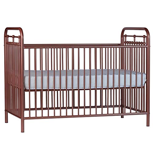Little Seeds Sierra Ridge Tessa Rose Gold Metal Crib