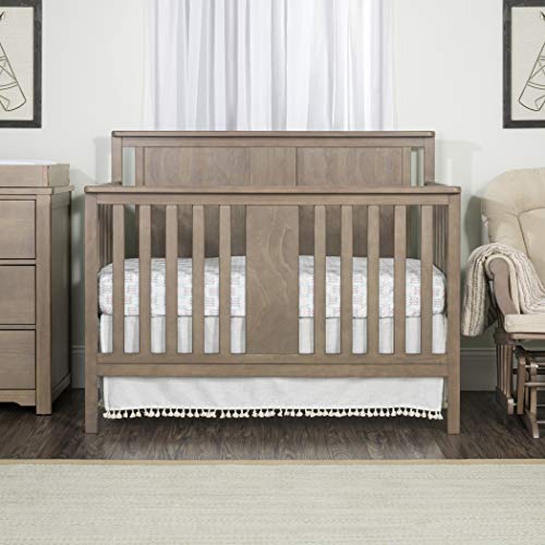 Forever Eclectic Quincy 4-in-1 Convertible Crib, Dusty Heather Brown