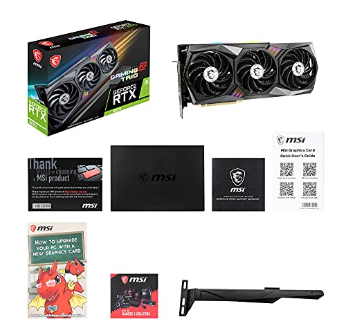 MSI Gaming GeForce RTX 3070 8GB GDDR6 PCI Express 4.0 x16 ATX Video Card RTX 3070 Gaming Z Trio LHR