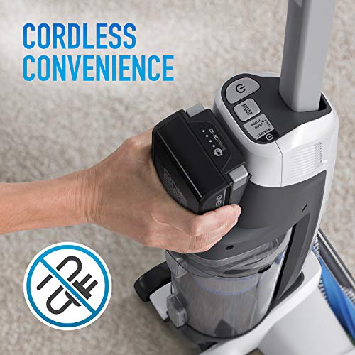 Hoover ONEPWR Evolve Pet Cordless Small Upright Vacuum Cleaner, Lightweight Stick Vac, For Carpet and Hard Floor, BH53420V, White