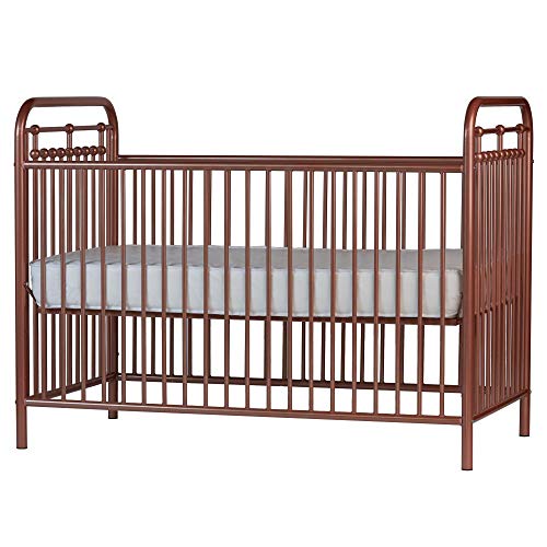 Little Seeds Sierra Ridge Tessa Rose Gold Metal Crib