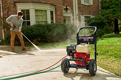 PowerBoss 20726 Gas Pressure Washer, 3300 psi 2.7 gpm