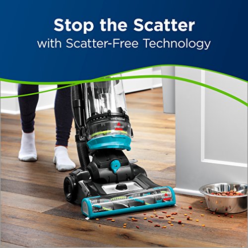 BISSELL 2254 CleanView Swivel Rewind Pet Upright Bagless Vacuum, Automatic Cord Rewind, Swivel Steering, Powerful Pet Hair Pickup, Specialized Pet Tools, Large Capacity Dirt Tank