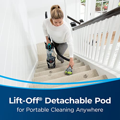 BISSELL 2998 MultiClean Allergen Lift-Off Pet Vacuum with HEPA Filter Sealed System, Lift-Off Portable Pod, LED Headlights, Specialized Pet Tools, Easy Empty