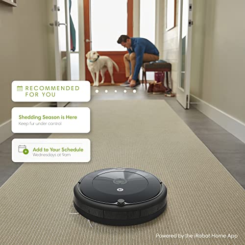 iRobot Roomba 692 Robot Vacuum-Wi-Fi Connectivity, Personalized Cleaning Recommendations, Works with Alexa, Good for Pet Hair, Carpets, Hard Floors, Self-Charging, Charcoal Grey