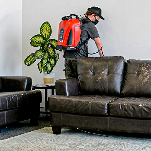 Tomahawk 4 Gallon Battery Powered Backpack Sprayer with Lithium Ion Battery for Pest Control and Disinfectants