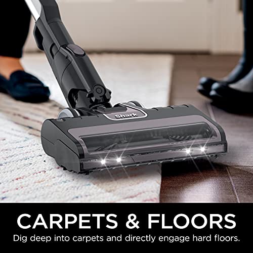 Shark HS152AMZ Corded Stick Vacuum Ultralight Pet Plus, Black/Lavender, Magenta