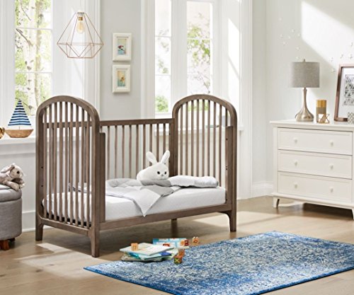 Contours - Elston - 3-in-1 Convertible Crib - Antique Gray-Brown