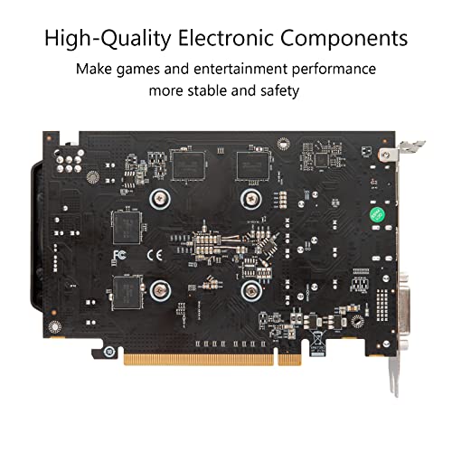 SAPLOS AMD Radeon RX 560 Graphics Card,4GB,GDDR5,128-Bit,DisplayPort/HDMI/DVI,PCI Express 3.0 x8, Computer GPU,PC Video Card for Gaming,2X Cooling Fans,Support 4K,DirectX 12