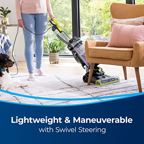 BISSELL CleanView Swivel Pet Reach Vacuum Cleaner, Full-Size, Black