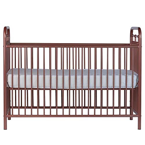 Little Seeds Sierra Ridge Tessa Rose Gold Metal Crib