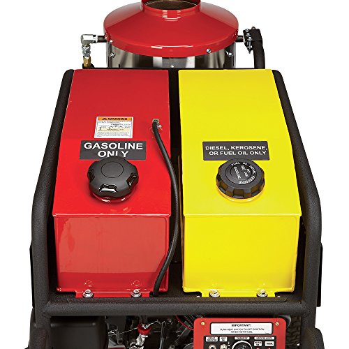 NorthStar Gas Wet Steam and Hot Water Pressure Power Washer - 3000 PSI, 4.0 GPM, Honda Engine