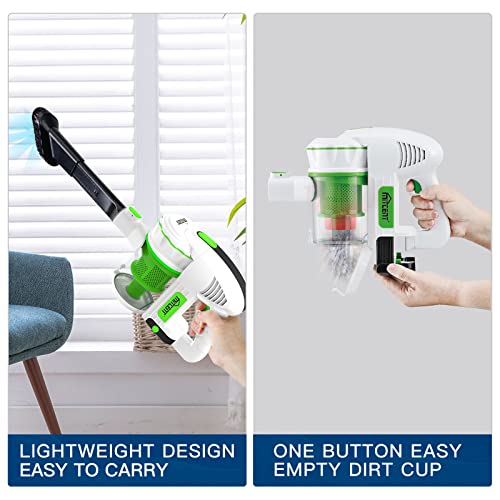 Mitcent Cordless Stick Vacuum Cleaner - 23Kpa 160W High Efficiency Brushless Motor, Lightweight Vacuum Cleaner, MT2002A