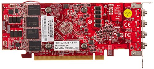 VisionTek Products Radeon 7750 SFF 2GB GDDR5 4M DirectX 11 OpenGL Single Fan Low Profile 4X miniDP Graphics Card 900798